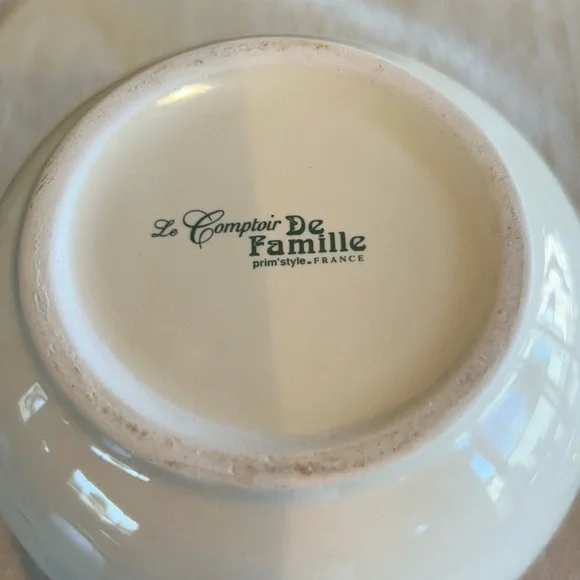 Cherry Pattern French Sugar Jar - Picture 3 of 7